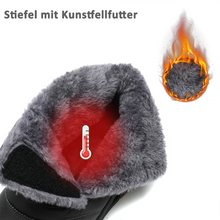 Lade das Bild in den Galerie-Viewer, draussenfeet winter schneestiefel 31520 schwarz
