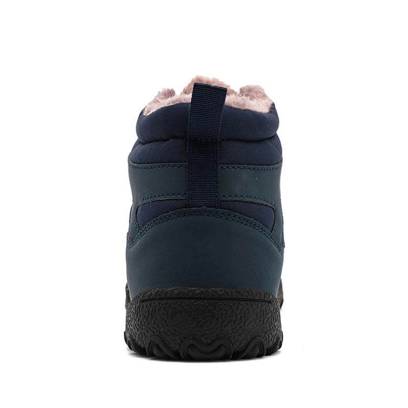 Herren Schneestiefel Kältefeste Riemen Winterschuhe Wanderschuhe Schuhe Rutschfester & Wasserdichter Barfußschuh für den Winter