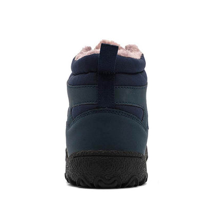 Herren Schneestiefel Kältefeste Riemen Winterschuhe Wanderschuhe Schuhe Rutschfester & Wasserdichter Barfußschuh für den Winter