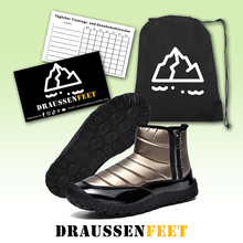 Lade das Bild in den Galerie-Viewer, draussenfeet winter schneestiefel 31523 golden
