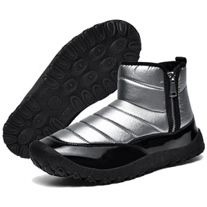 draussenfeet winter schneestiefel 31523 sliber