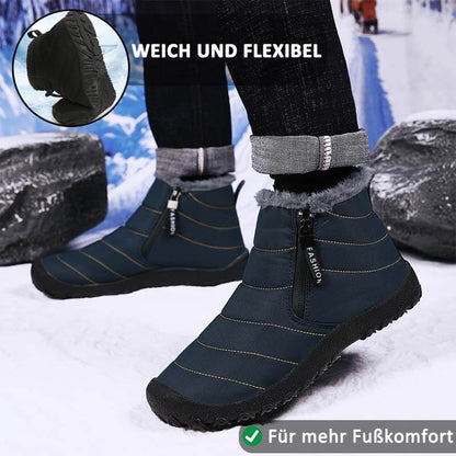 Herbst & Winter Schneestiefel Warme Outdoorschuhe Wanderschuhe Rutschfester & Wasserdichter Barfußschuh für den Winter (Unisex)