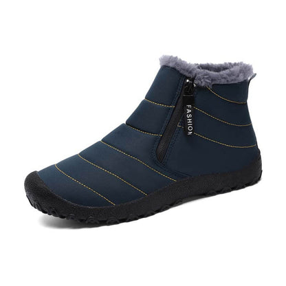 Herbst & Winter Schneestiefel Warme Outdoorschuhe Wanderschuhe Rutschfester & Wasserdichter Barfußschuh für den Winter (Unisex)
