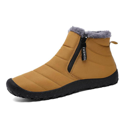 Herbst & Winter Schneestiefel Warme Outdoorschuhe Wanderschuhe Rutschfester & Wasserdichter Barfußschuh für den Winter (Unisex)