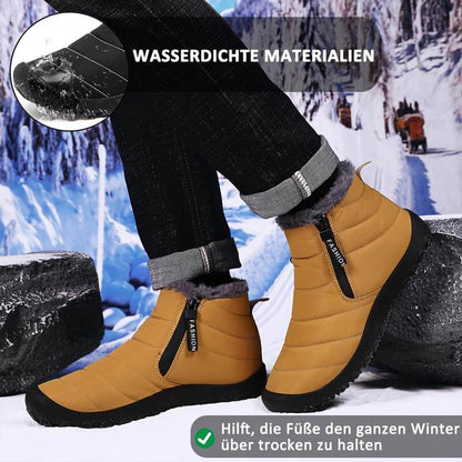 Herbst & Winter Schneestiefel Warme Outdoorschuhe Wanderschuhe Rutschfester & Wasserdichter Barfußschuh für den Winter (Unisex)