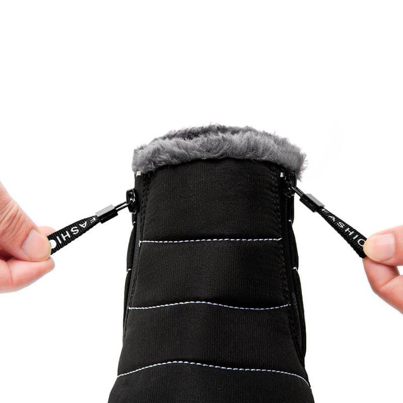 Herbst & Winter Schneestiefel Warme Outdoorschuhe Wanderschuhe Rutschfester & Wasserdichter Barfußschuh für den Winter (Unisex)