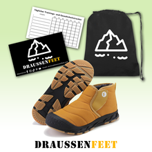 Lade das Bild in den Galerie-Viewer, draussenfeet winter schneestiefel 31527 gelb
