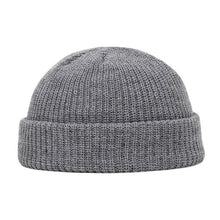 Lade das Bild in den Galerie-Viewer, Unisex Solid Color Knitted Wool Hat Skull Cap Beanie
