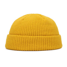 Lade das Bild in den Galerie-Viewer, Unisex Solid Color Knitted Wool Hat Skull Cap Beanie
