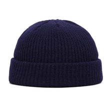 Lade das Bild in den Galerie-Viewer, Unisex Solid Color Knitted Wool Hat Skull Cap Beanie
