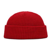Lade das Bild in den Galerie-Viewer, Unisex Solid Color Knitted Wool Hat Skull Cap Beanie
