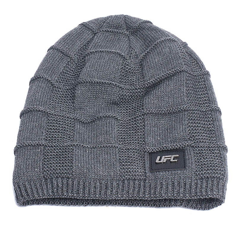 Herren Wolle Plus Dicker Winter Warm halten Winddichte Strickmütze