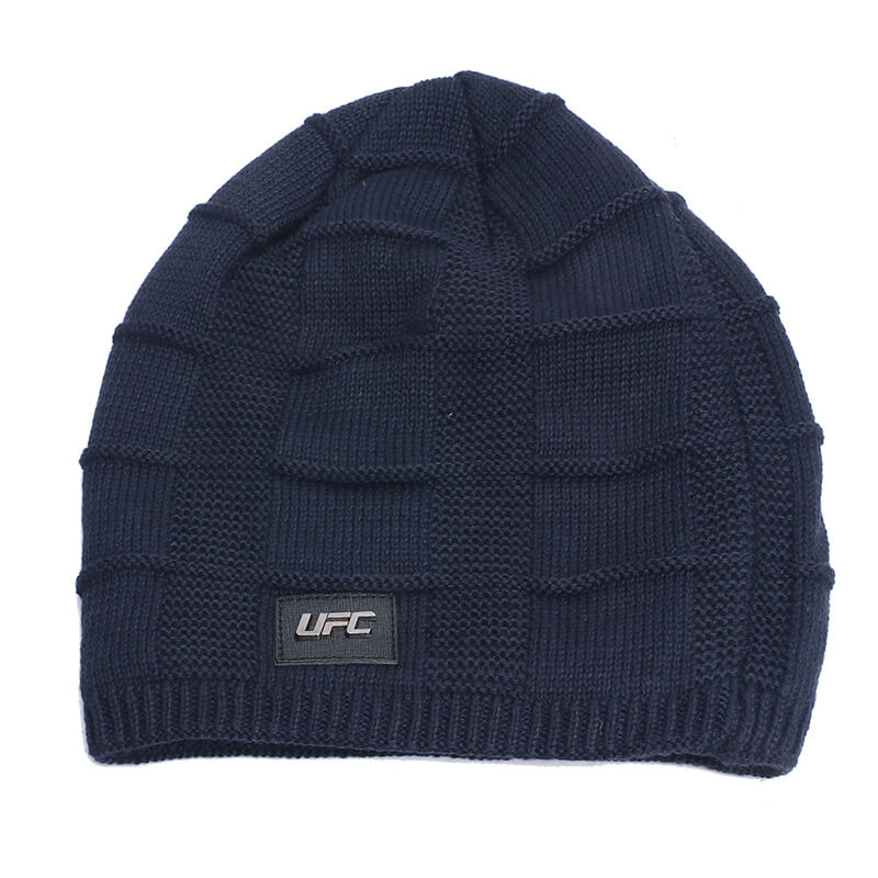 Herren Wolle Plus Dicker Winter Warm halten Winddichte Strickmütze