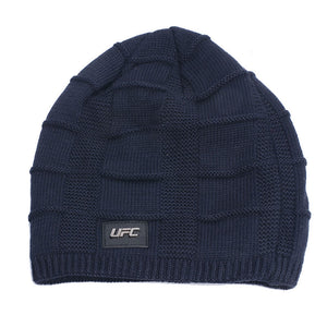 Herren Wolle Plus Dicker Winter Warm halten Winddichte Strickmütze