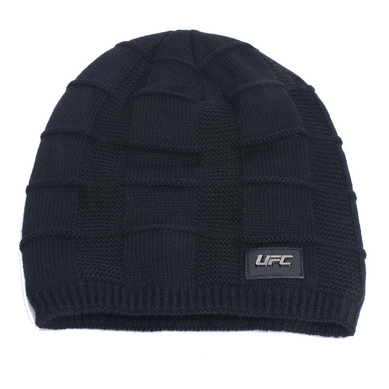 Herren Wolle Plus Dicker Winter Warm halten Winddichte Strickmütze