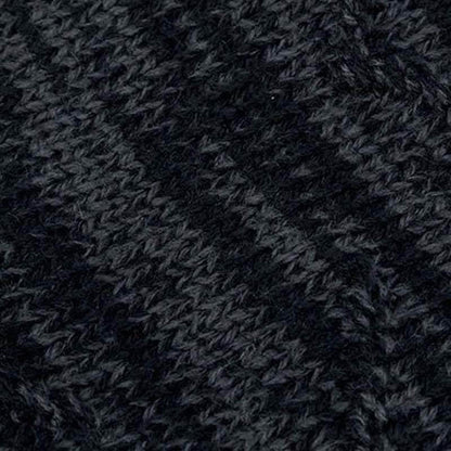 Herren Solid Color Stripe Knit Plus Velvet Fashion Beanie Hüte für Männer Outdoor Halten Sie warme Mützen