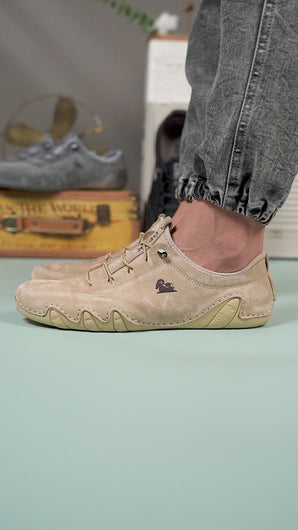draussenfeet handgefertigte lederschuhe 31437 khaki