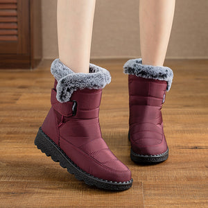 draussenfeet winter schneestiefel 31469 weinrot