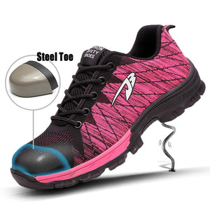draussenfeet arbeitsschuhe 31160 rosa