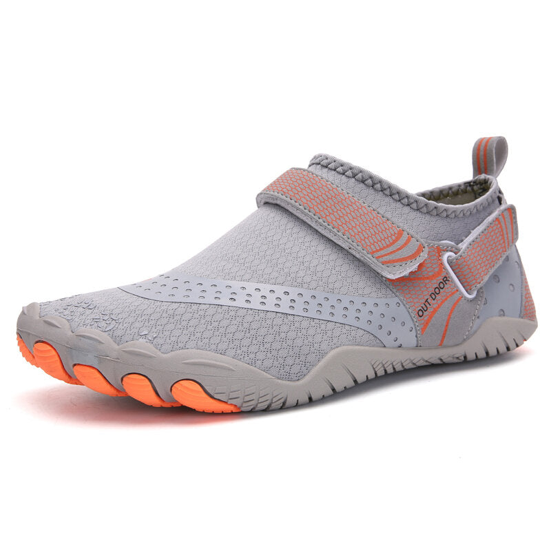 draussenfeet barfussschuhe 31224 grau
