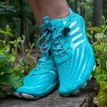 Lade das Bild in den Galerie-Viewer, draussenfeet barfussschuhe 31428 turkis
