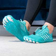 Lade das Bild in den Galerie-Viewer, draussenfeet barfussschuhe 31428 turkis
