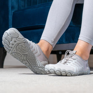 draussenfeet barfussschuhe 31435 grau 