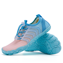 Lade das Bild in den Galerie-Viewer, draussenfeet barfussschuhe 31435 hellblau
