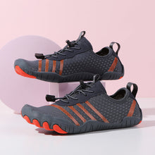 Lade das Bild in den Galerie-Viewer, draussenfeet barfussschuhe 31441 grauorange

