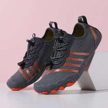 Lade das Bild in den Galerie-Viewer, draussenfeet barfussschuhe 31441 grauorange
