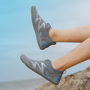 draussenfeet barfussschuhe 31443 grau