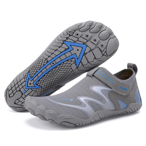 draussenfeet barfussschuhe 31443 grau