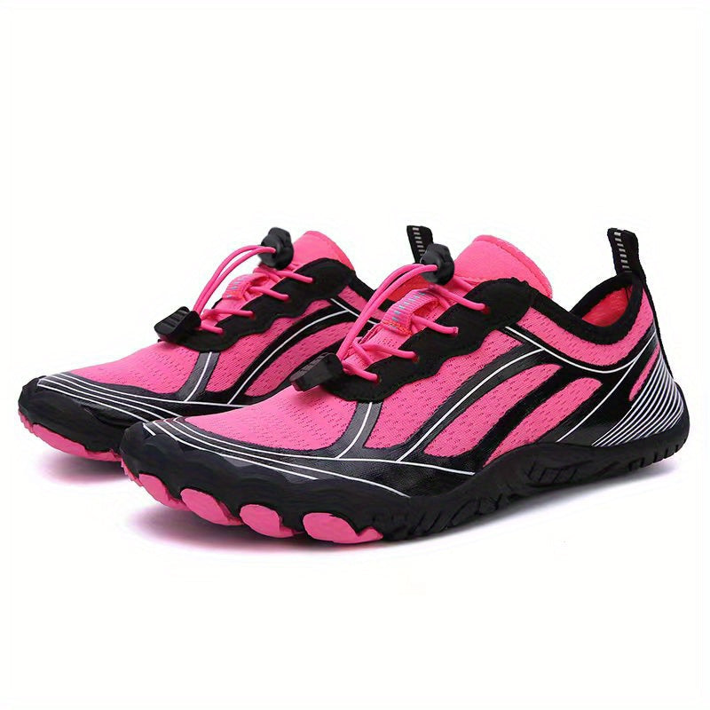 draussenfeet barfussschuhe 31447 rosenrot