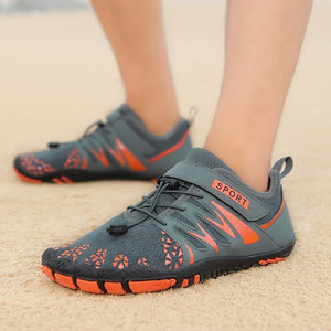 draussenfeet barfussschuhe 31449 grau