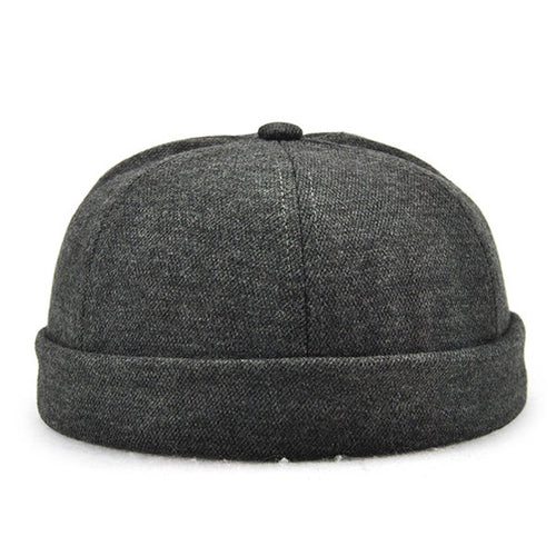 draussenfeet beanie 31216 dunkelgrau