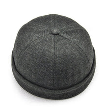 Lade das Bild in den Galerie-Viewer, draussenfeet beanie 31216 dunkelgrau
