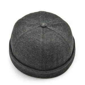 draussenfeet beanie 31216 dunkelgrau