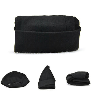 draussenfeet beanie 31216 schwarz