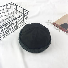 Lade das Bild in den Galerie-Viewer, draussenfeet beanie 31222 schwarz
