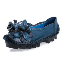 Lade das Bild in den Galerie-Viewer, draussenfeet bootsschuhe 108582 blau
