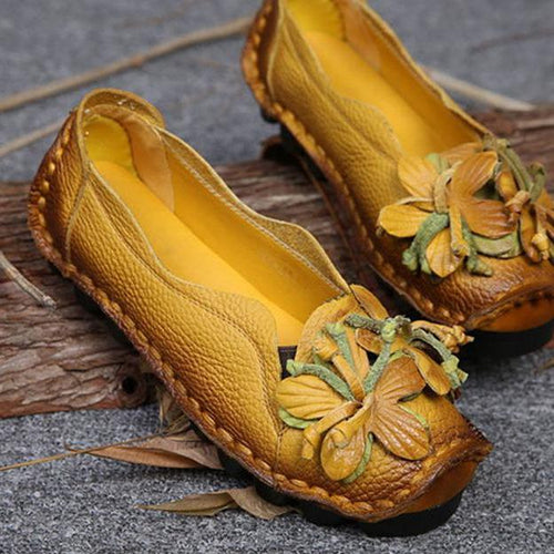 draussenfeet bootsschuhe 108582 gelb