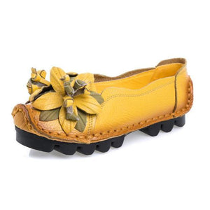 draussenfeet bootsschuhe 108582 gelb