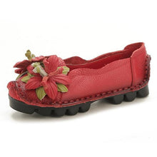 Lade das Bild in den Galerie-Viewer, draussenfeet bootsschuhe 108582 rot
