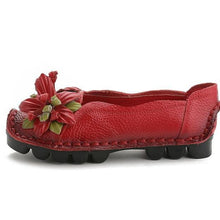 Lade das Bild in den Galerie-Viewer, draussenfeet bootsschuhe 108582 rot
