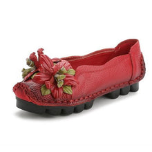 Lade das Bild in den Galerie-Viewer, draussenfeet bootsschuhe 108582 rot
