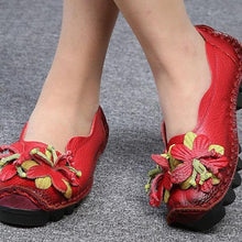 Lade das Bild in den Galerie-Viewer, draussenfeet bootsschuhe 108582 rot
