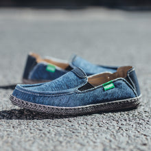 Lade das Bild in den Galerie-Viewer, draussenfeet bootsschuhe 31291 blau
