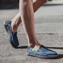 Lade das Bild in den Galerie-Viewer, draussenfeet bootsschuhe 31291 blau
