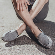 Lade das Bild in den Galerie-Viewer, draussenfeet bootsschuhe 31291 grau
