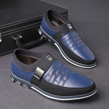 Lade das Bild in den Galerie-Viewer, draussenfeet business lederschuhe 136195 blau
